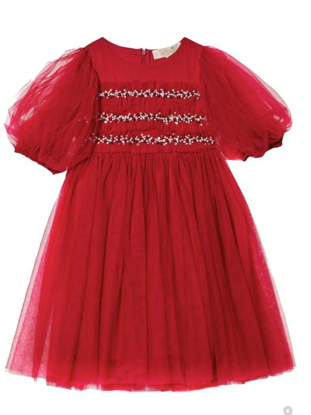 Tutu du Monde Serephine Red Tulle Dress 4/5 and 6/7